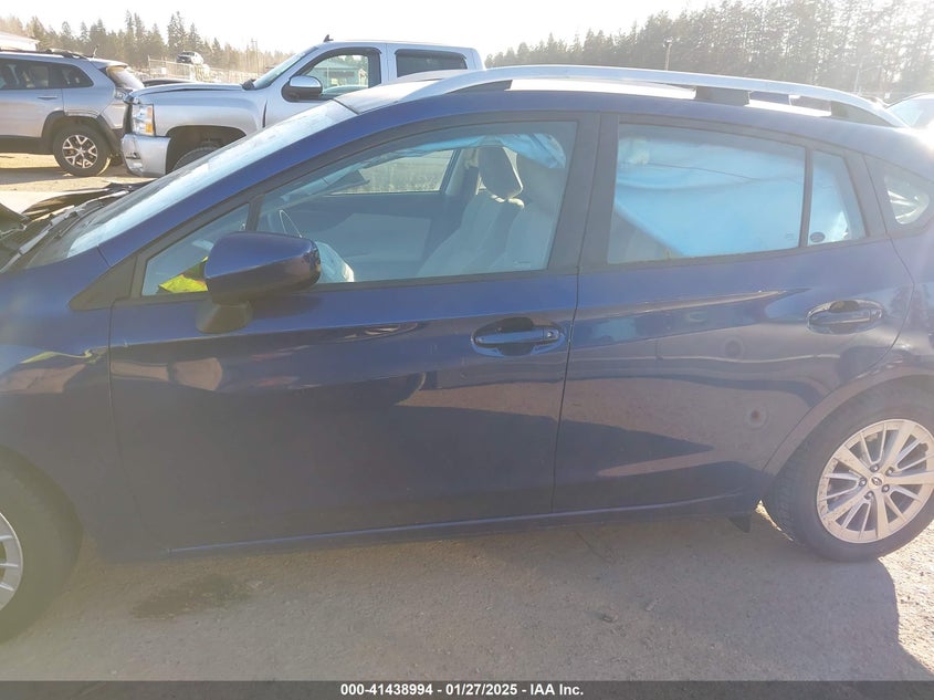 2017 SUBARU IMPREZA VIN: 4S3GTAB6XH3741862