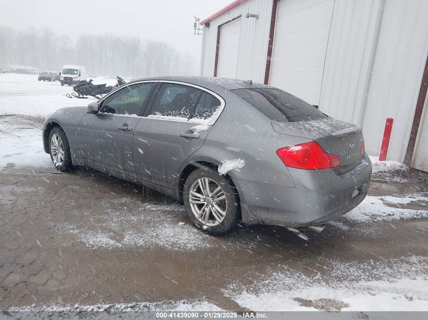 Vin: jn1dv6arxbm652903, lot: 41929664, infiniti g25x 20113