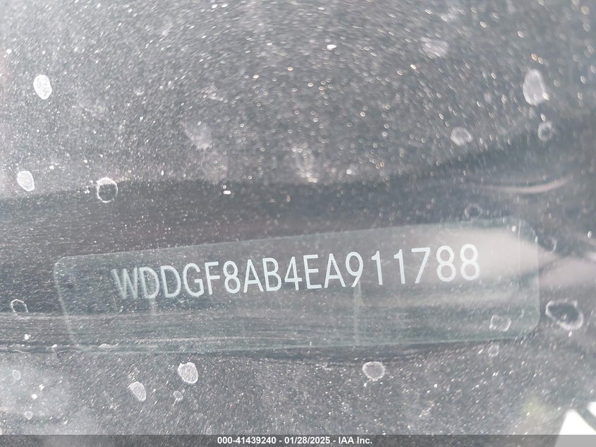 2014 MERCEDES-BENZ C 300 LUXURY 4MATIC/SPORT 4MATIC - WDDGF8AB4EA911788