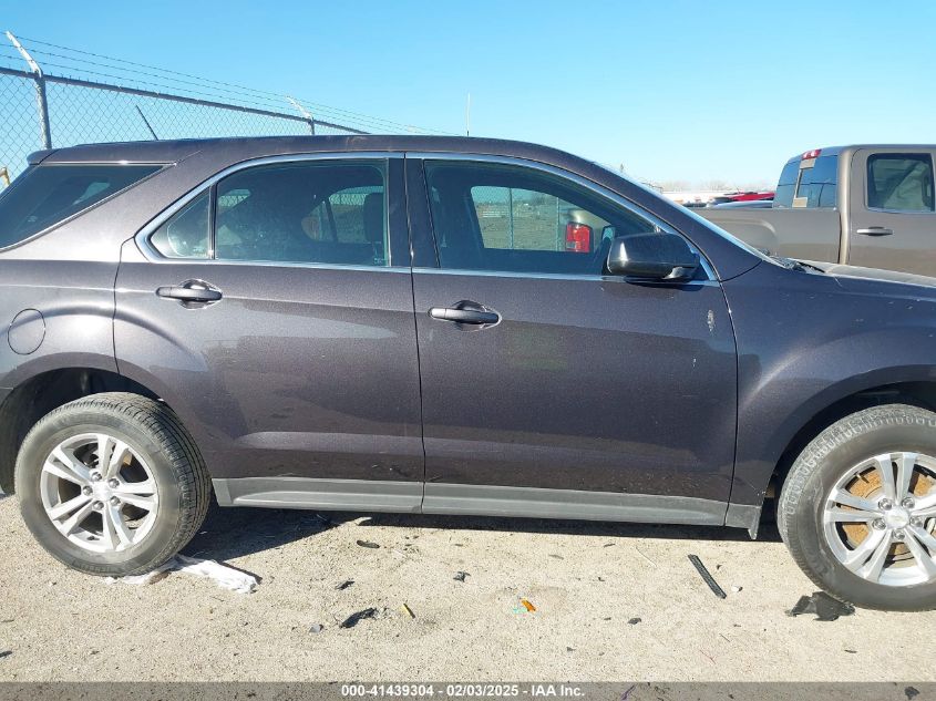 2016 Chevrolet Equinox Ls VIN: 2GNALBEK1G6268162 Lot: 41439304