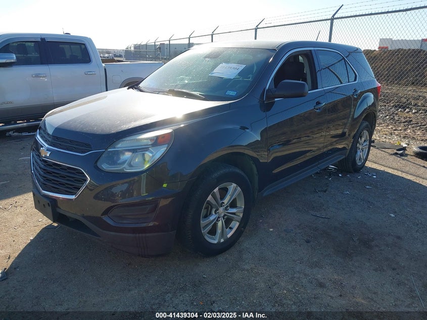 2016 CHEVROLET EQUINOX VIN: 2GNALBEK1G6268162