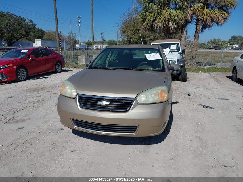2006 CHEVROLET MALIBU VIN: 1G1ZT51F46F209125
