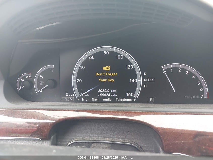 2011 MERCEDES-BENZ S 550 VIN: WDDNG7BB1BA362219