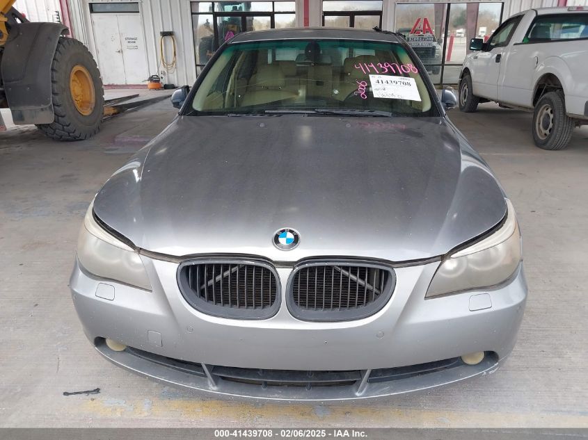 2006 BMW 525I VIN: WBANE53596B992242 Lot: 41439708