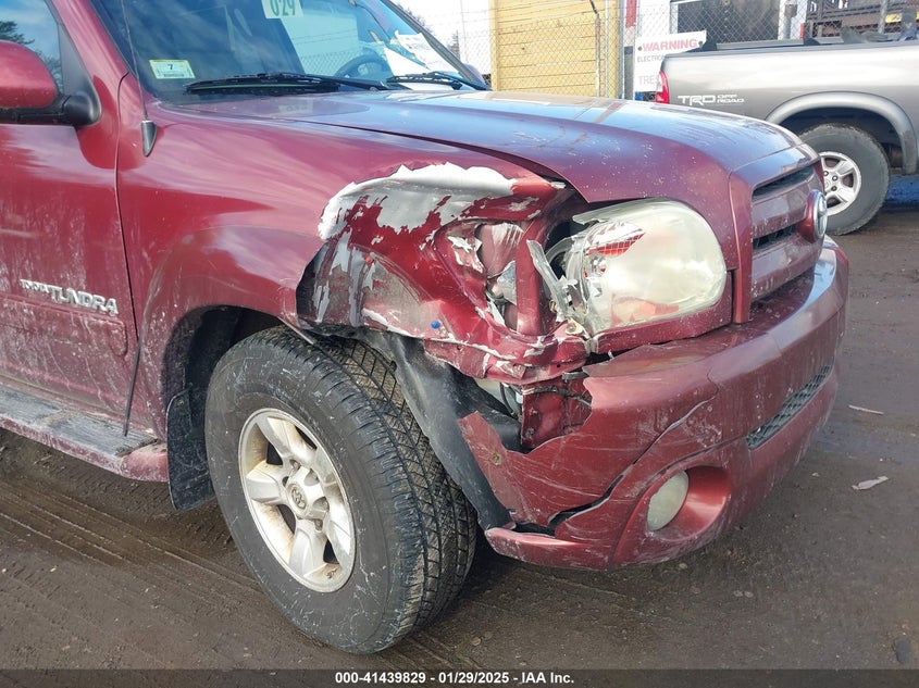 2006 TOYOTA TUNDRA VIN: 5TBDT48126S527677