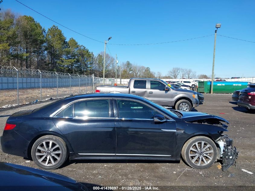 2017 Lincoln Continental Premiere VIN: 1LN6L9VK3H5606743 Lot: 41439897