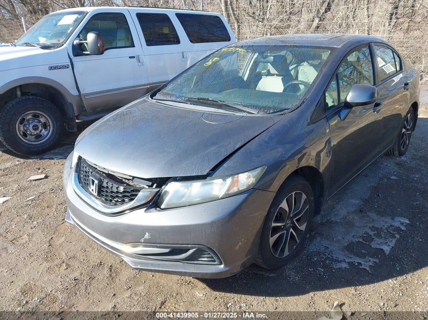 2013 HONDA CIVIC VIN: 19XFB2F88DE007837