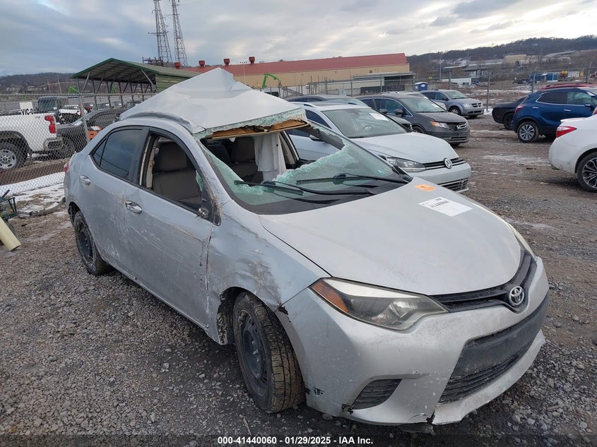 2014 TOYOTA COROLLA LE - 2T1BURHE1EC151489