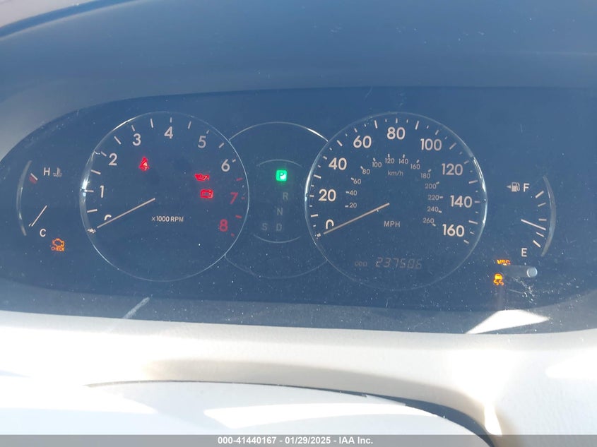 2006 TOYOTA AVALON VIN: 4T1BK36B46U124721