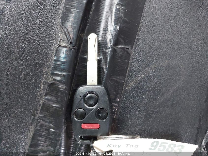 2009 Honda Accord 2.4 Ex-L VIN: 1HGCS118199A00216 Lot: 41440172