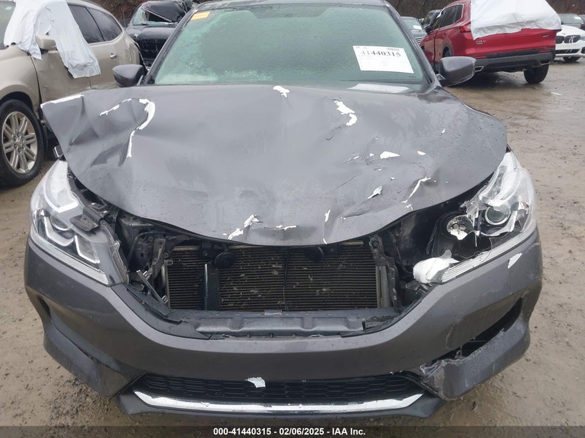 2016 HOND ACCORD SEDAN LX W/CO VIN: 1HGCR2F34GA125508