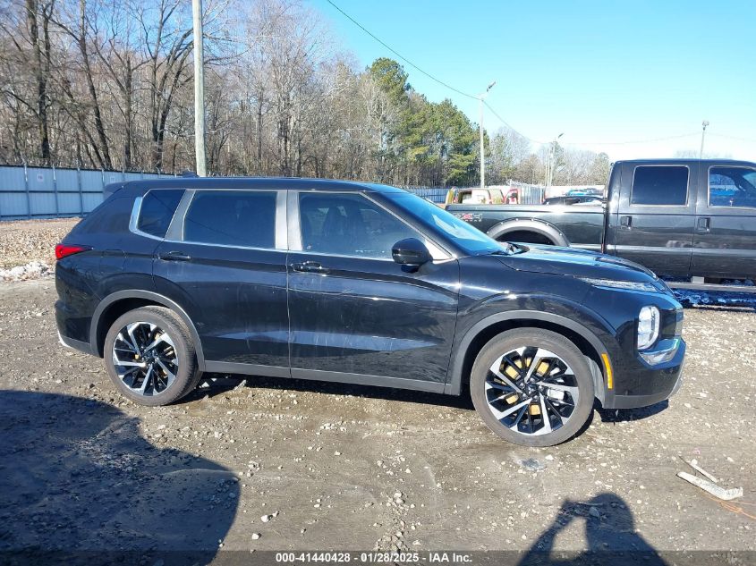 2023 Mitsubishi Outlander Se 2.5 2Wd/Se Black Edition 2Wd/Se Special Edition 2Wd VIN: JA4J3UA88PZ048353 Lot: 41440428