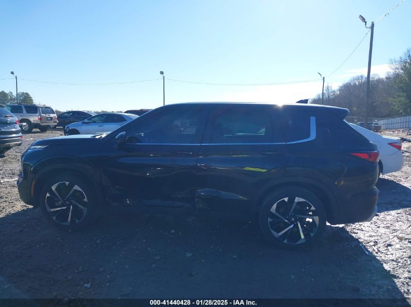 2023 Mitsubishi Outlander Se 2.5 2Wd/Se Black Edition 2Wd/Se Special Edition 2Wd VIN: JA4J3UA88PZ048353 Lot: 41440428