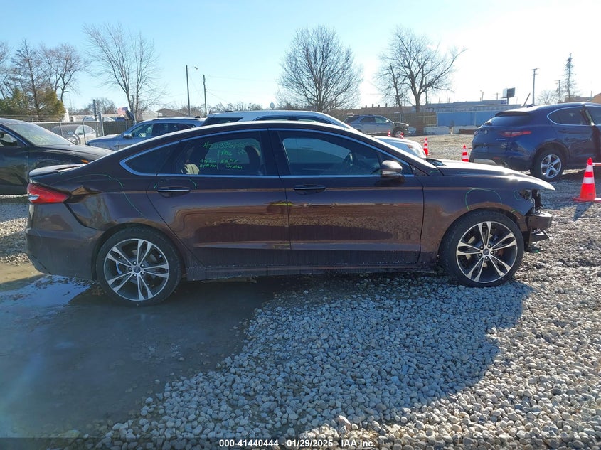 2019 FORD FUSION VIN: 3FA6P0D96KR100577