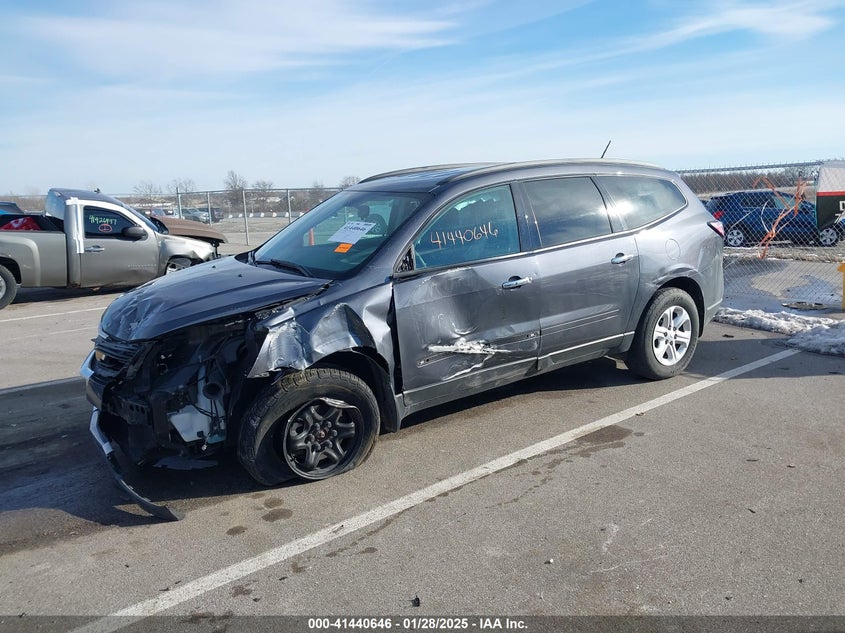 2014 CHEVROLET TRAVERSE LS - 1GNKRFKD2EJ157233