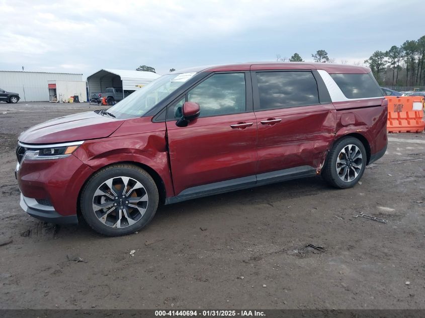 2022 Kia Carnival Mpv Ex VIN: KNDNC5H33N6148446 Lot: 41440694