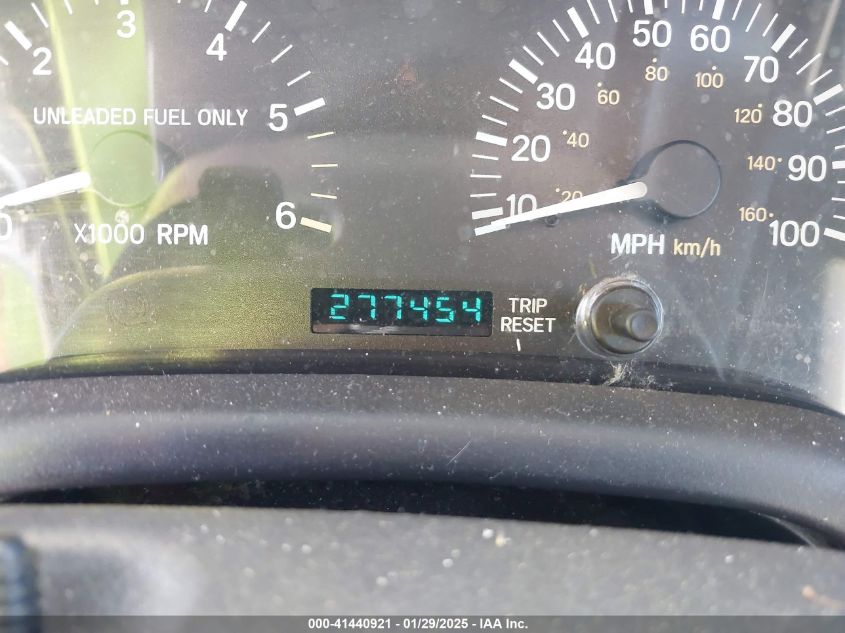 1999 Jeep Cherokee Sport/Classic VIN: 1J4FF68S8XL63641 Lot: 41440921