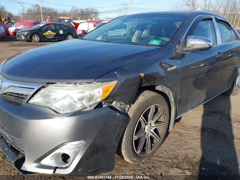 2012 TOYOTA CAMRY HYBRID VIN: 4T1BD1FK9CU054546