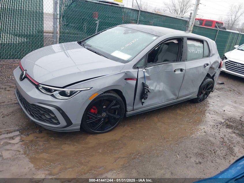 2022 VOLKSWAGEN GOLF GTI 2.0T SE - WVW987CD1NW185994