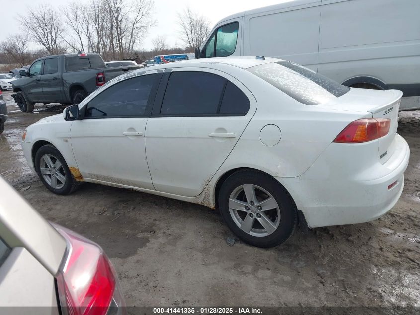 2008 Mitsubishi Lancer De/Es VIN: JA3AU26U58U033173 Lot: 41441335