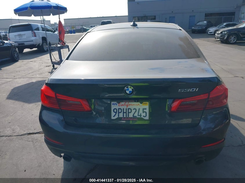 2017 BMW 530I VIN: WBAJA5C34HG896047