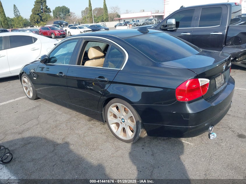 2007 BMW 335I VIN: WBAVB73597KY61821