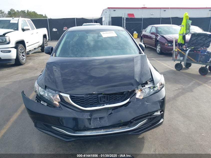 2013 HONDA CIVIC LX - 2HGFB2F57DH555727