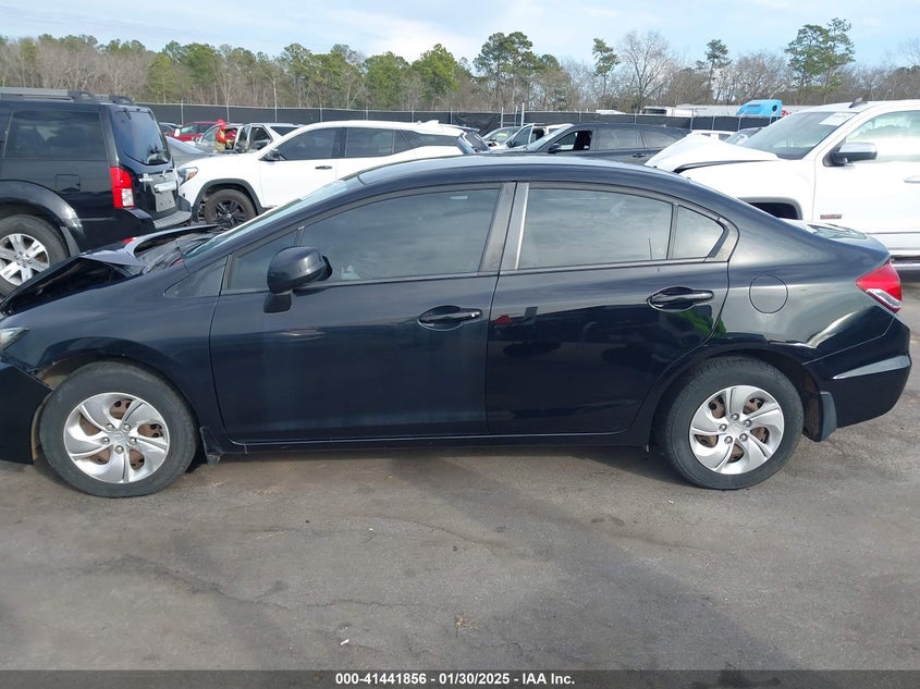 2013 HONDA CIVIC LX - 2HGFB2F57DH555727