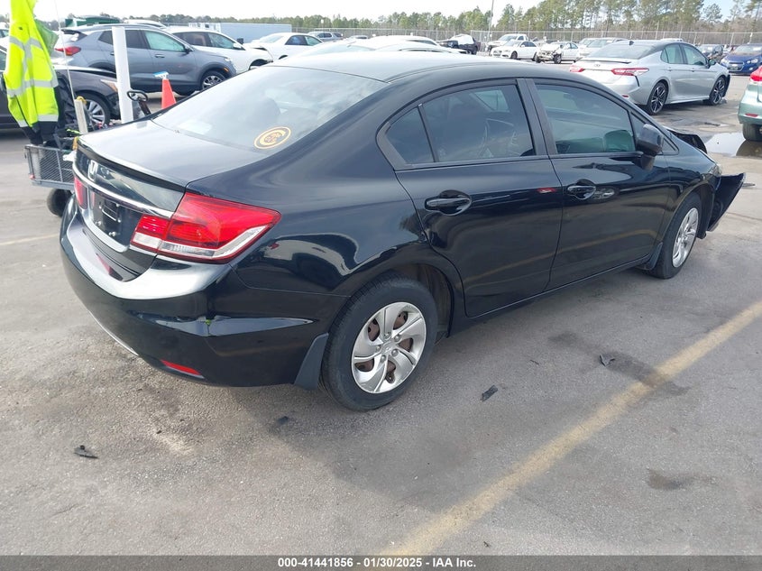 2013 HONDA CIVIC LX - 2HGFB2F57DH555727
