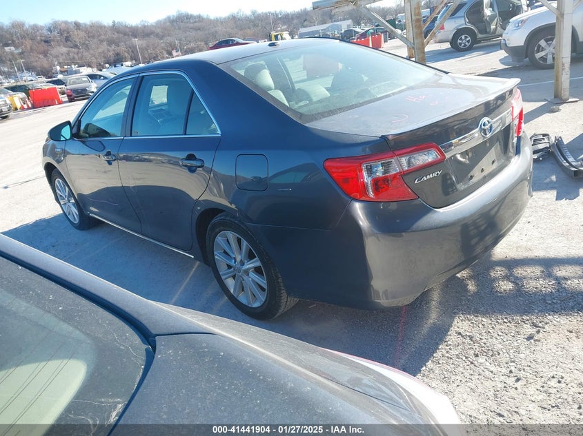 2012 TOYOTA CAMRY HYBRID VIN: 4T1BD1FK0CU058761