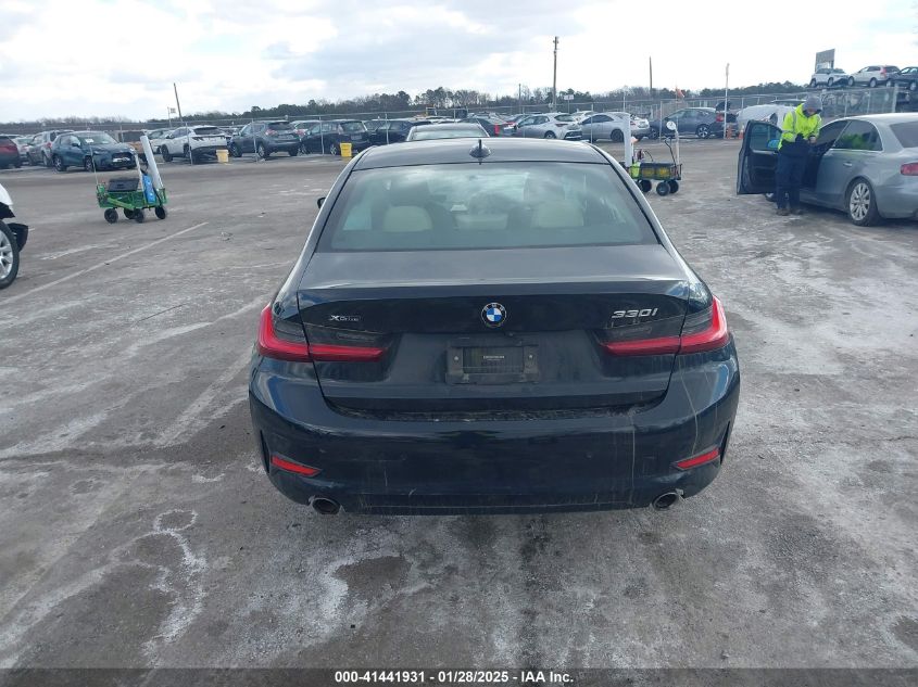 2022 BMW 330I xDrive VIN: 3MW5R7J02N8C24349 Lot: 41441931