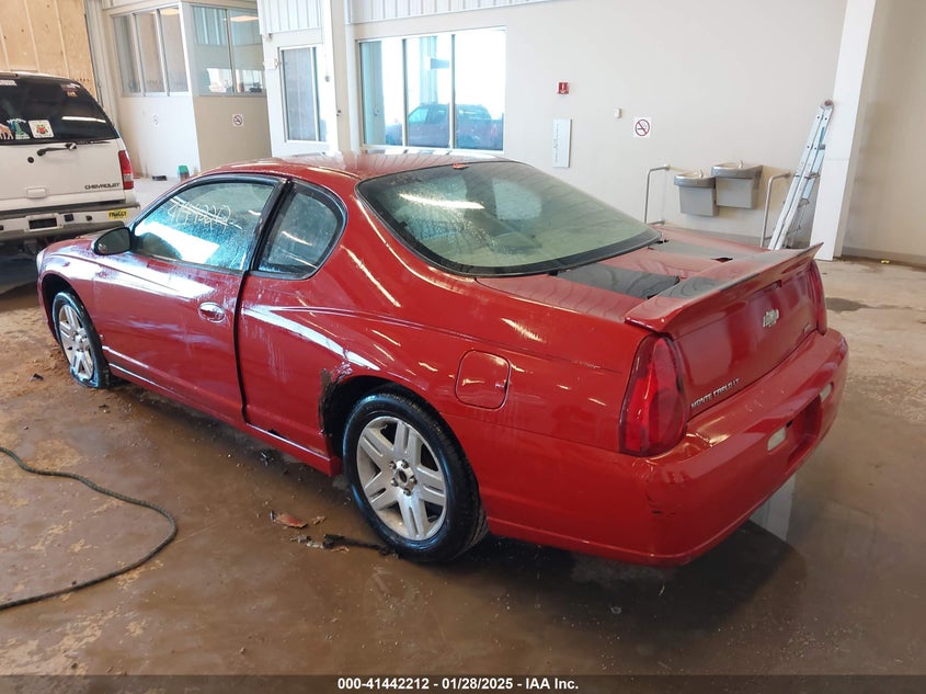2007 CHEVROLET MONTE CARLO VIN: 2G1WK15K279418461