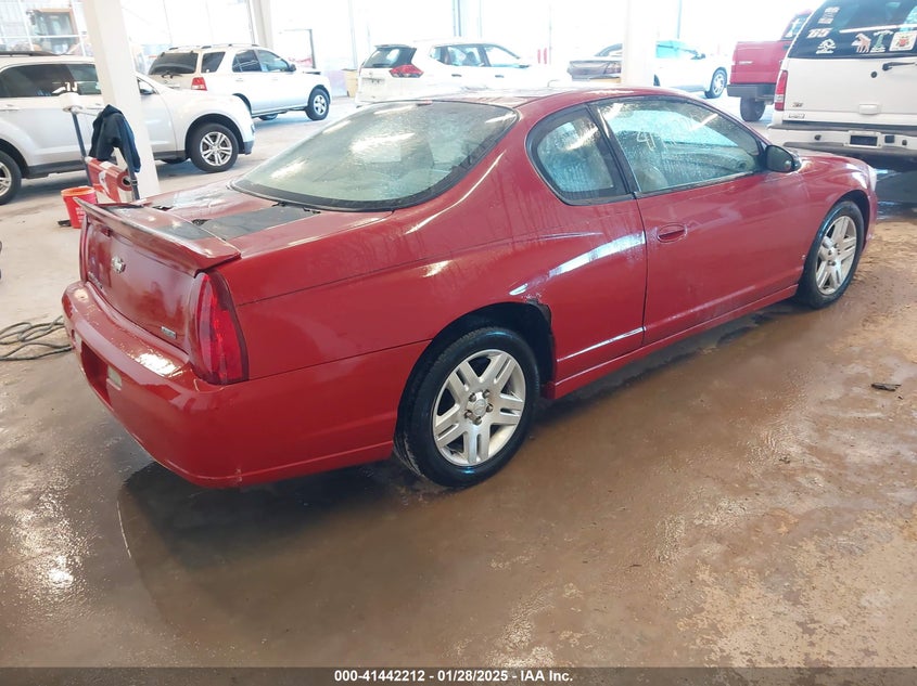 2007 CHEVROLET MONTE CARLO VIN: 2G1WK15K279418461