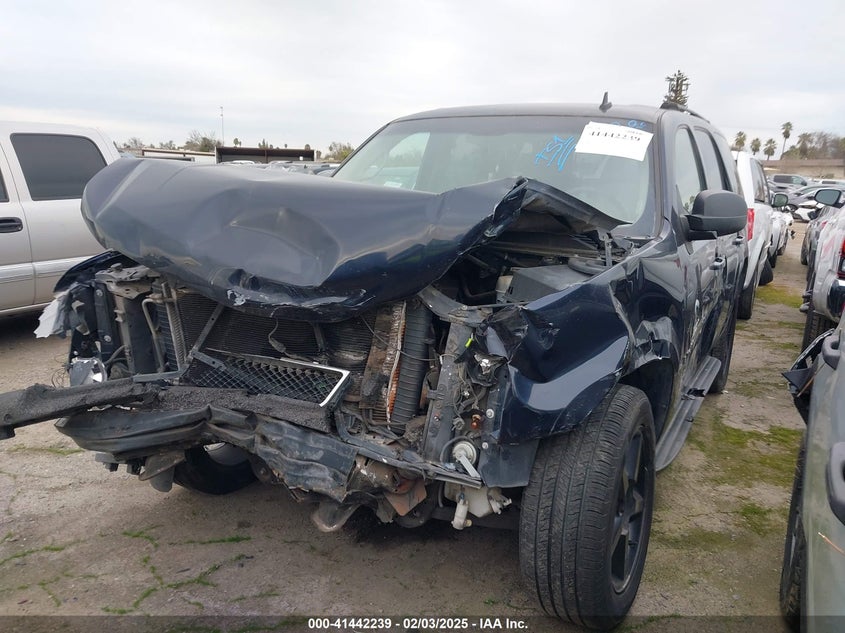 2007 Chevrolet Tahoe Ls blue suv gasoline 1GNFC13C57J249371 photo #3