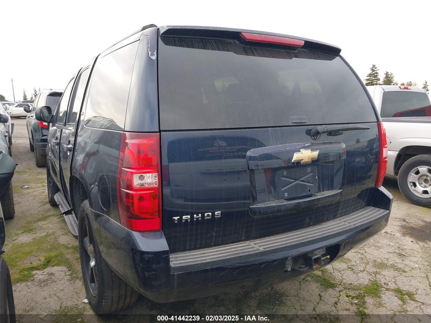 2007 Chevrolet Tahoe Ls blue suv gasoline 1GNFC13C57J249371 photo #4