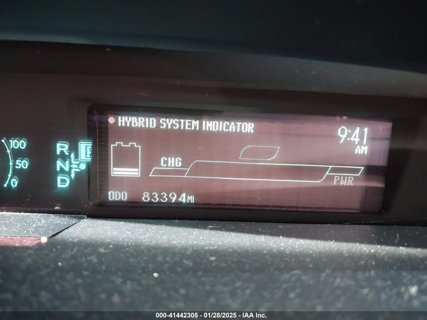 2011 TOYOTA PRIUS VIN: JTDKN3DUXB5316357