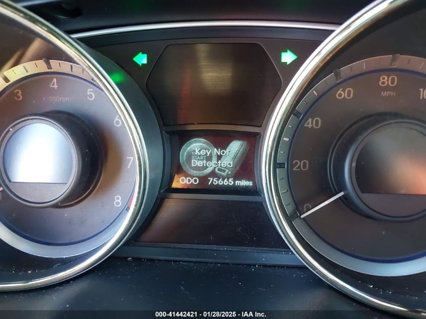 2013 Hyundai Sonata Se VIN: 5NPEC4AC6DH667242 Lot: 41442421