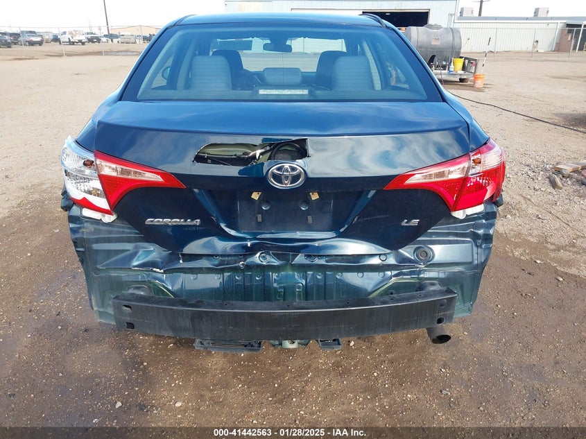 2019 TOYOTA COROLLA LE - 2T1BURHE9KC145323