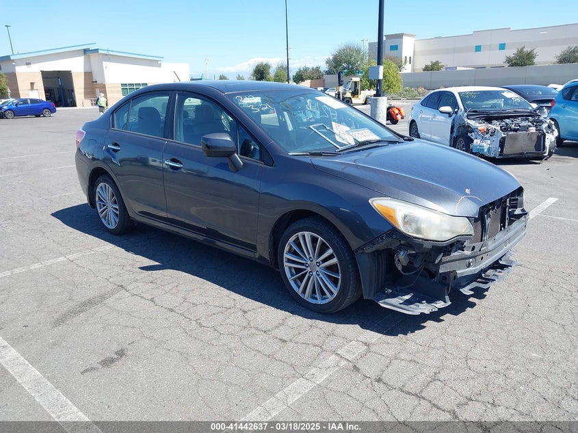Vin: jf1gjah61ch011160, lot: 41933211, subaru impreza 2.0i limited 20121