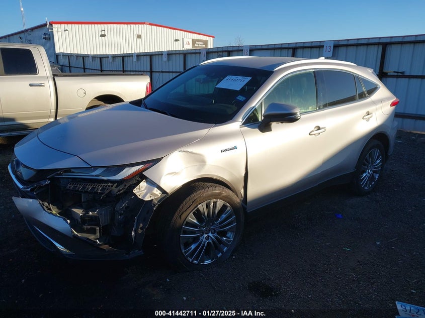 Vin: jteaaaah8mj053472, lot: 41933285, toyota venza limited 20212