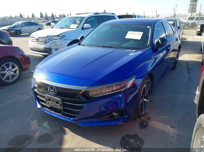 VIN 1HGCV1F4XMA054776 2021 HONDA ACCORD SPORT SPECIAL EDITION