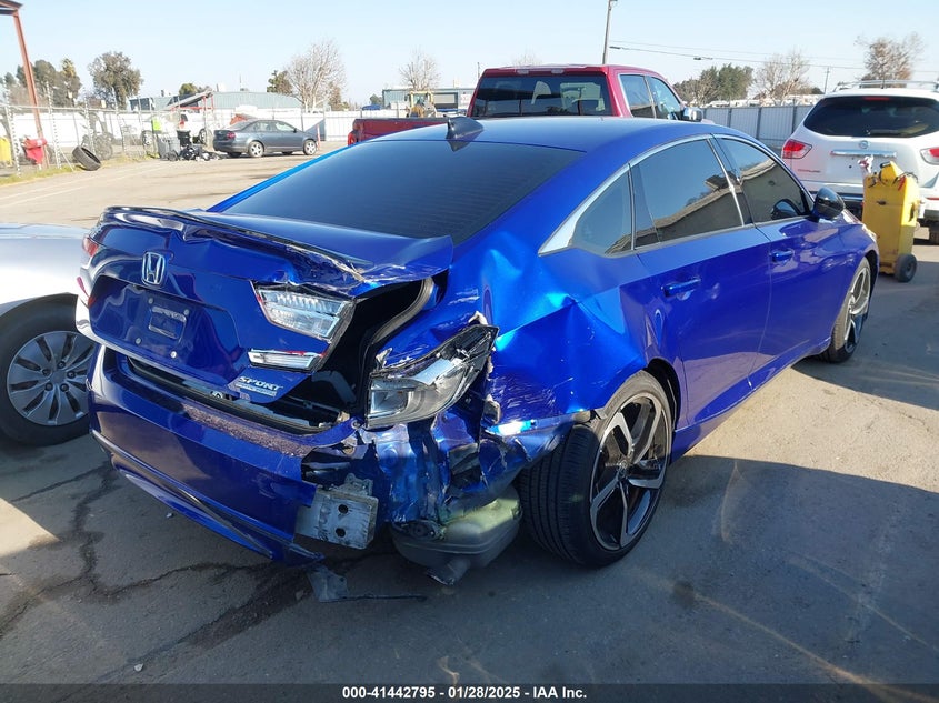 VIN 1HGCV1F4XMA054776 2021 HONDA ACCORD SPORT SPECIAL EDITION