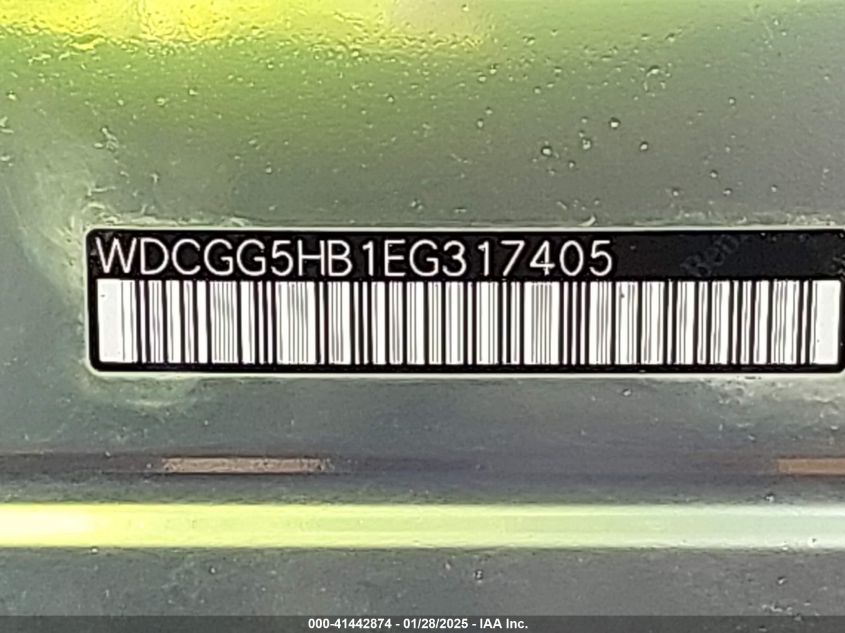 2014 Mercedes-Benz Glk 350 VIN: WDCGG5HB9EG289224 Lot: 41442874