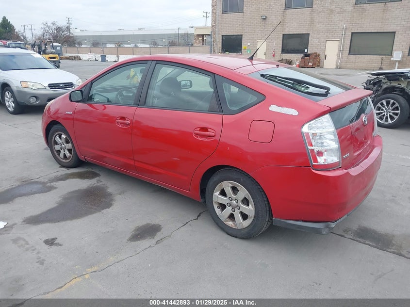2007 TOYOTA PRIUS VIN: JTDKB20U777683186