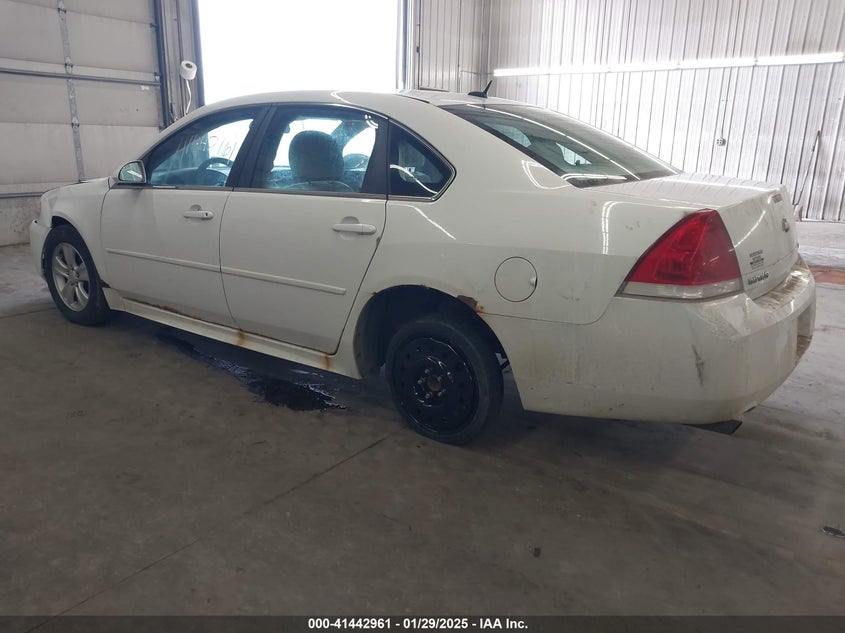 2012 CHEVROLET IMPALA VIN: 2G1WF5E32C1330541