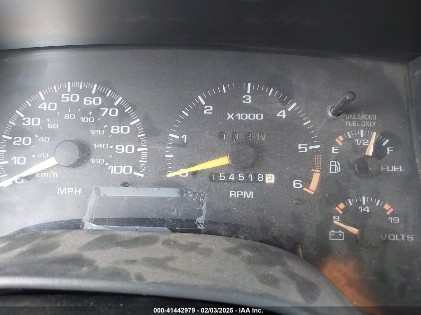 1997 GMC Jimmy Sls VIN: 1GKDT13W7V2516192 Lot: 41442979