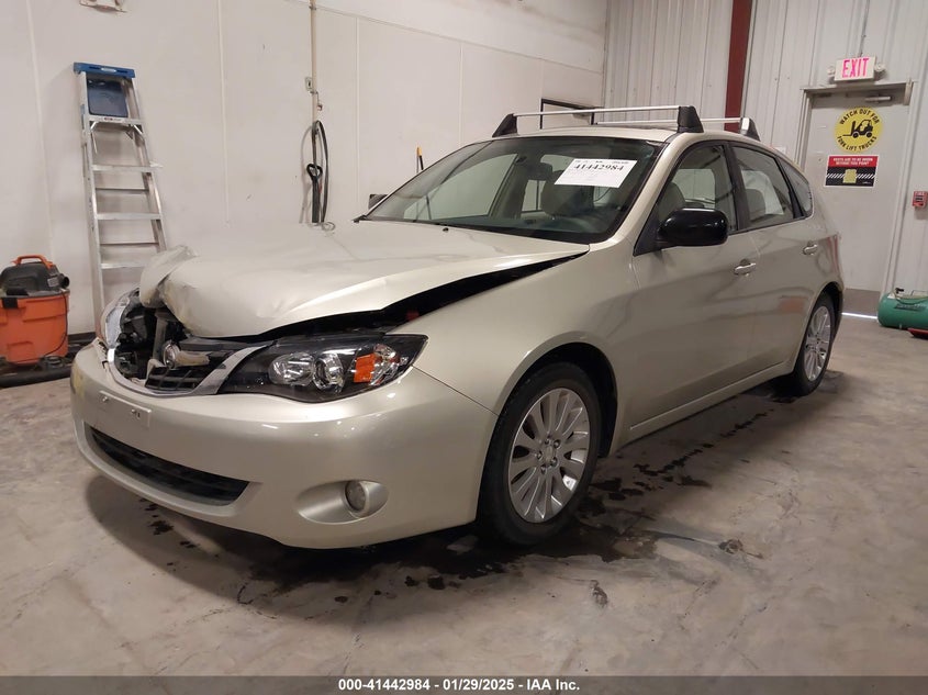 2009 SUBARU IMPREZA WAGON VIN: JF1GH60689H805716