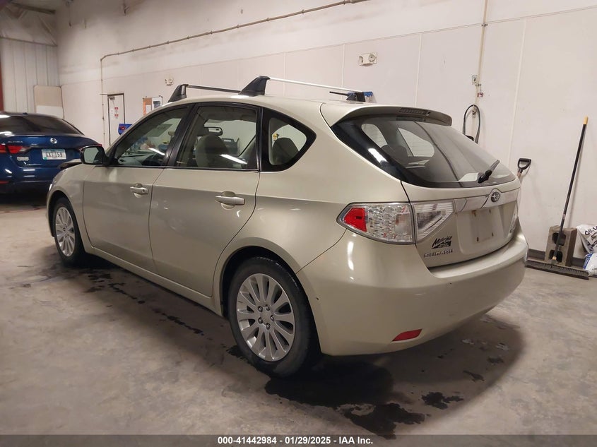 2009 SUBARU IMPREZA WAGON VIN: JF1GH60689H805716