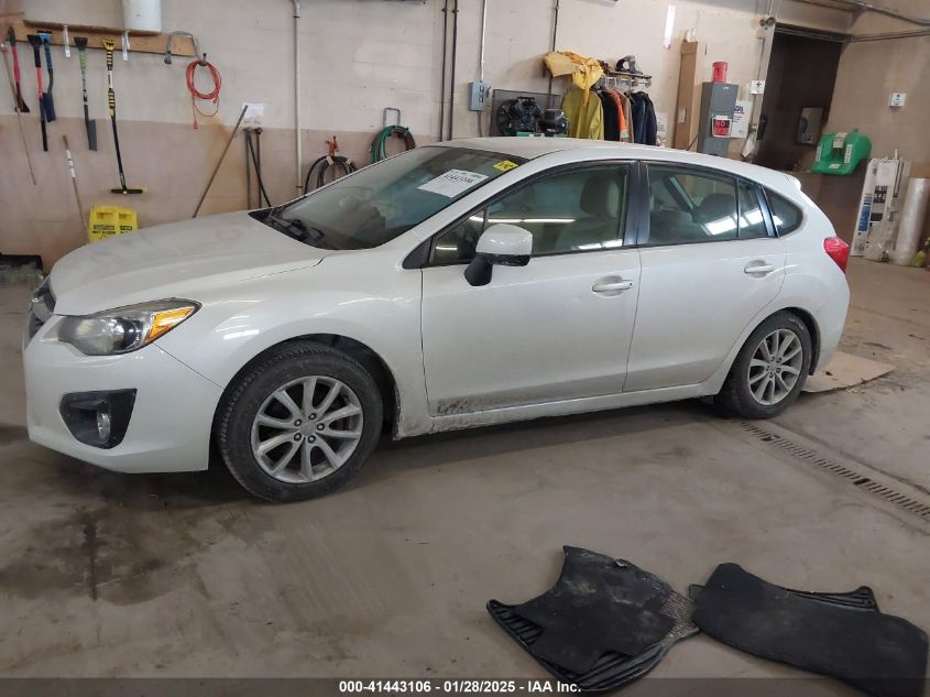 2012 Subaru Impreza 2.0I Premium VIN: JF1GPAC69CH232866 Lot: 41443106