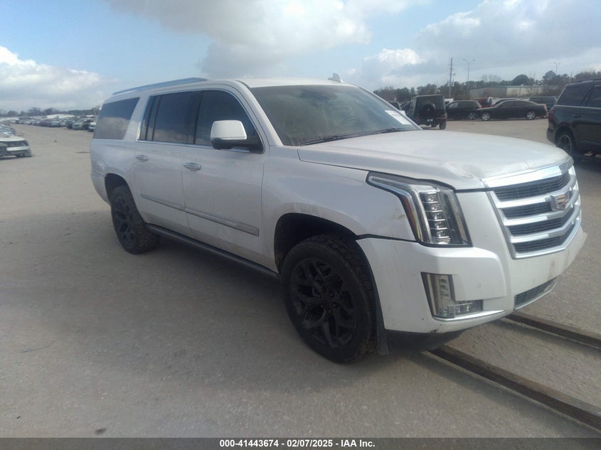 Vin: 1gys3jkj7gr166320, lot: 41934248, cadillac escalade esv premium collection 20161